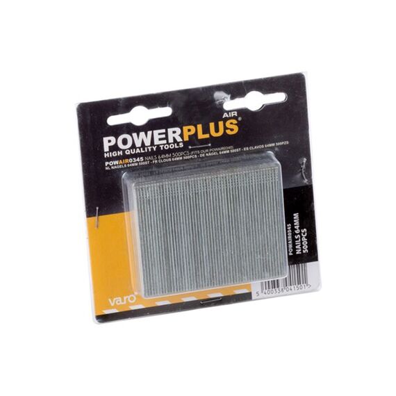 Power Plus Powair0345 Nagels 64Mm 500St