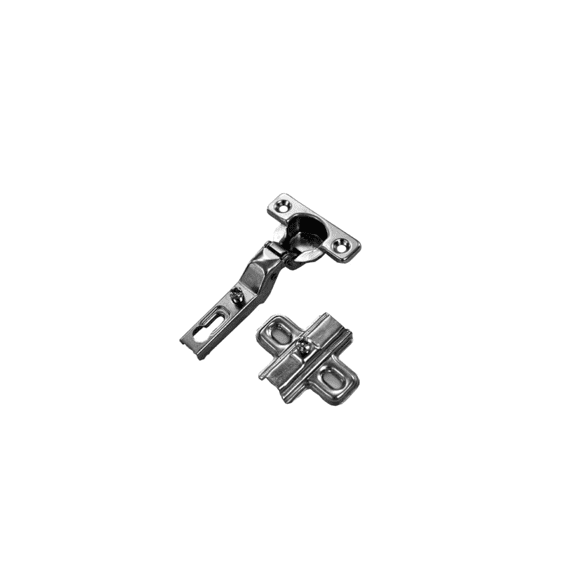 2 Inboorveerscharnieren Hoekig 26mm