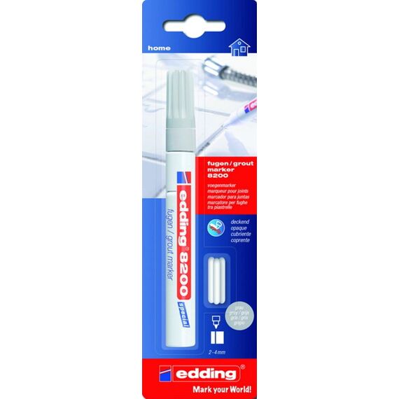Edding Home Voegenmarker 8200 Grijs