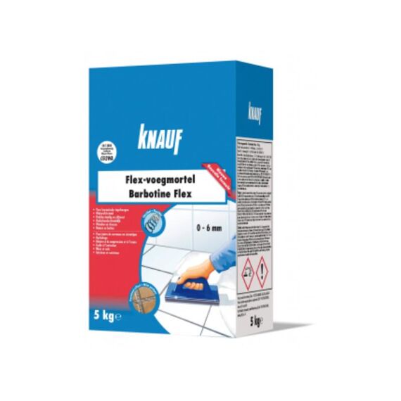 Knauf Flex Voegmortel Zilvergrijs 5Kg