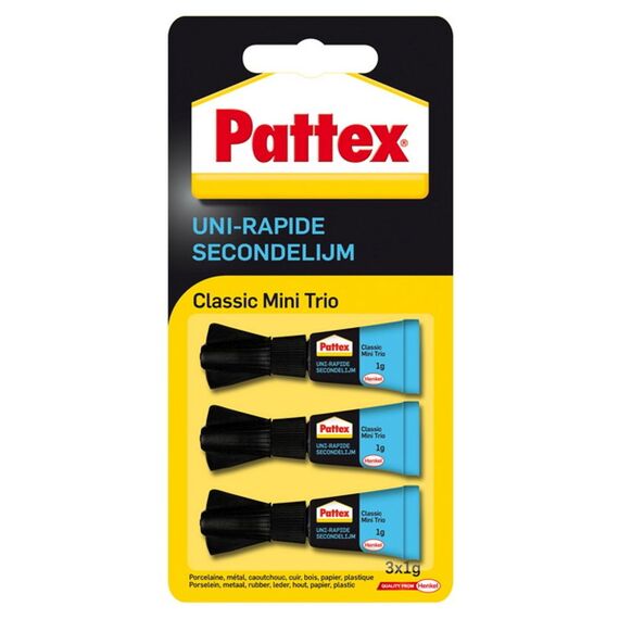 Pattex Sec.Lijm Mini Trio