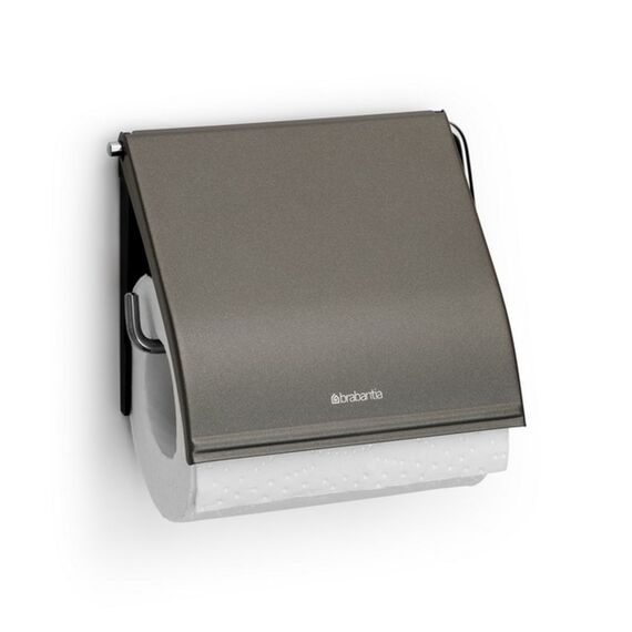 Renew Toiletrolhouder Met Klep  Platinum