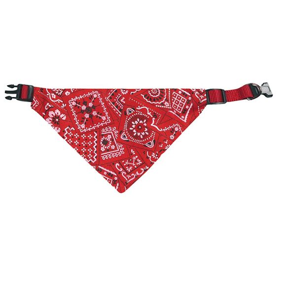 Halsband Met Bandana Rood 22/35Cm