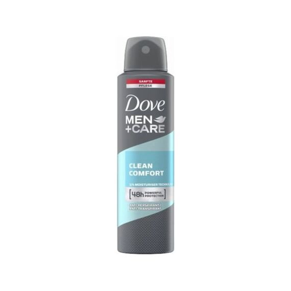 Dove Men Deodorant Spray Clean Comfort 150Ml