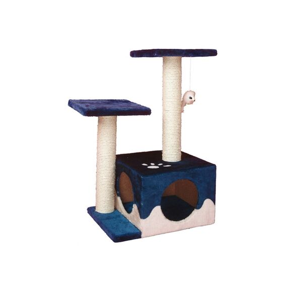 Krabpaal surfer 1 blauw/beige