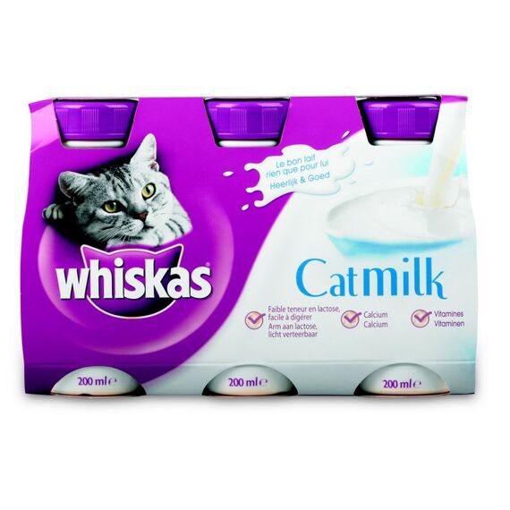 Whiskas Melk 200Ml Per 3  Catmilk