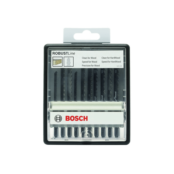 Bosch robust line 10-delige decouopeerzaagbladensets (enkelnokkenschacht)