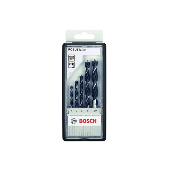 Bosch accessoires Houtborenset | Robustline | Zeskant | 5-Delig