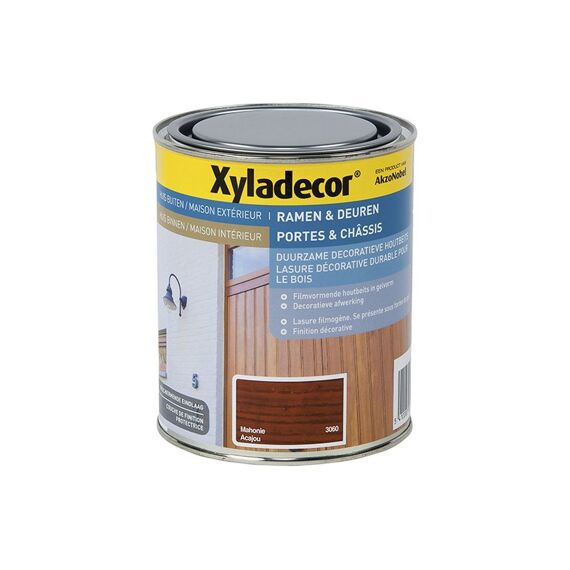 Xyladecor Ramen&Deuren Mahonie 0.75L