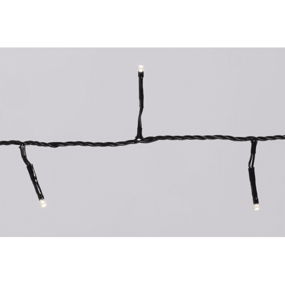 Led Fonkelverlichting   180L Zwart/Warm Wit