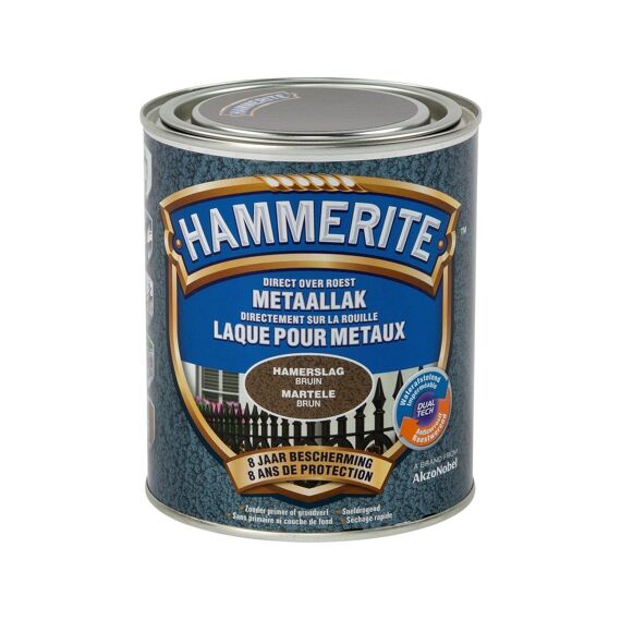 Hammerite Hamerslaglak Bruin 750 Ml