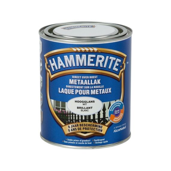 Hammerite Hoogglanslak Wit Promopack