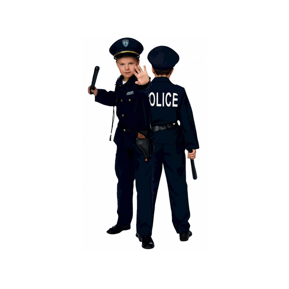 Kostuum Politie + Kepie + 2Acc 128