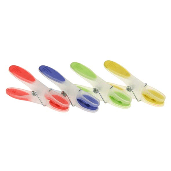 Cosy & Trendy Wasknijpers Plastiek 12st Assortiment Prijs Per Stuk