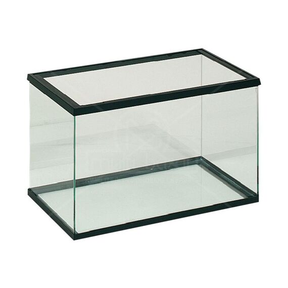 Aquarium Volglas Zwart - 40x20x25cm