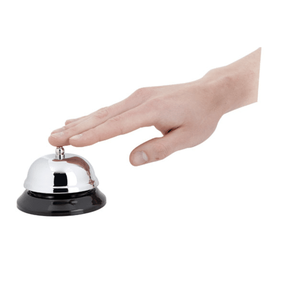 Cosy & Trendy Hotel-receptie Bel D8.5cm