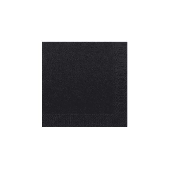 Duni Serviet 33X33Cm 20 Stuks Black