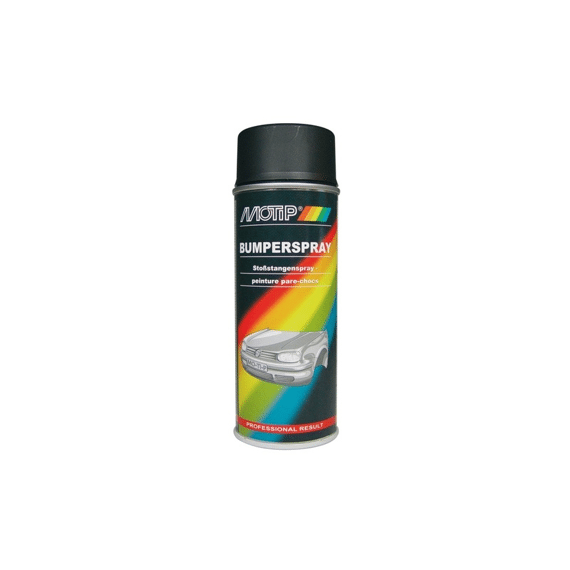 Motip Bumperspray Zwart 400 Ml