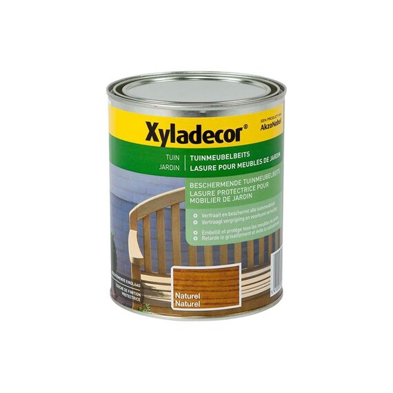 Xyladecor Tuinmeubelbeits 1L Nat