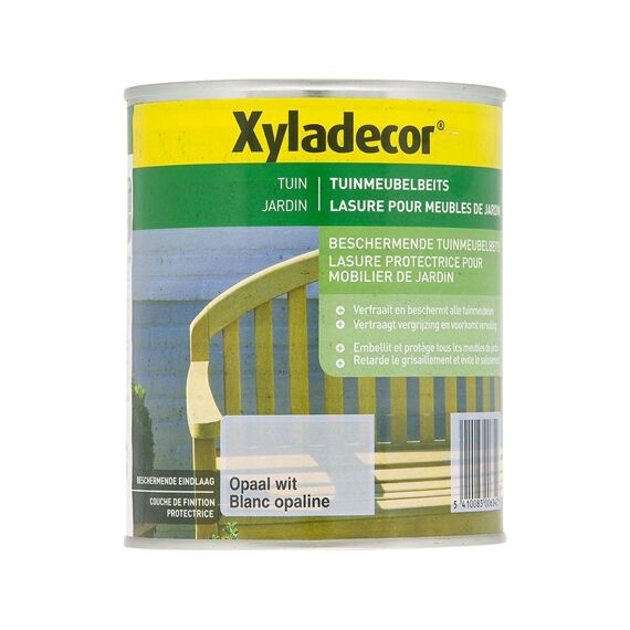Xyladecor Tuinmeubelbeits 1L O.Wit