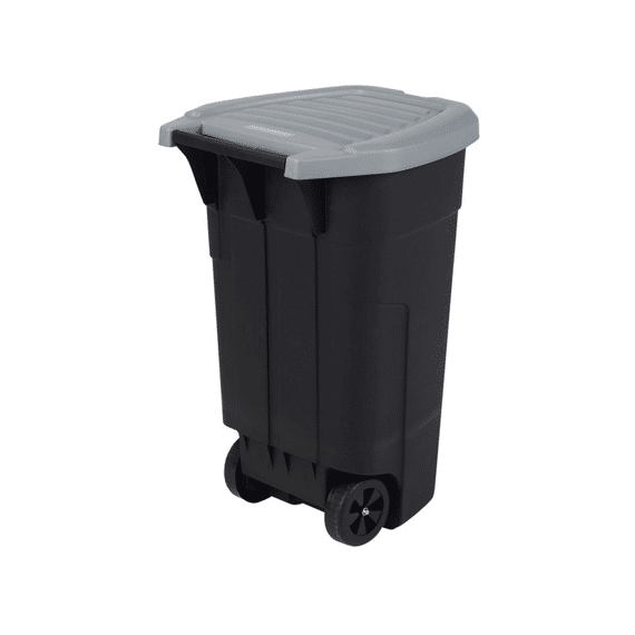 Straatvuilnisbak Wielen 110 Lit Antr/Steel
