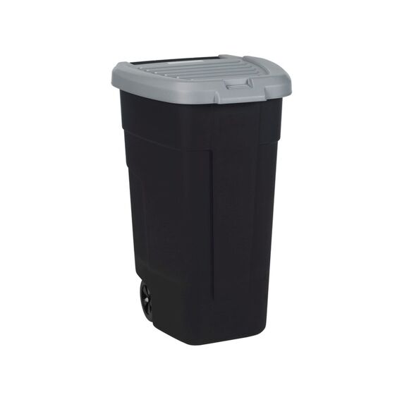 Straatvuilnisbak Wielen 110 Lit Antr/Steel