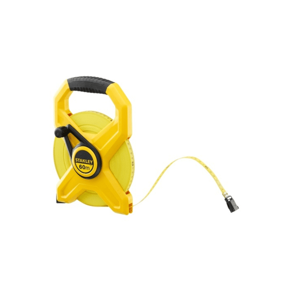 Stanley Landmeter Fiberglas 60m - 12,7mm Open kast