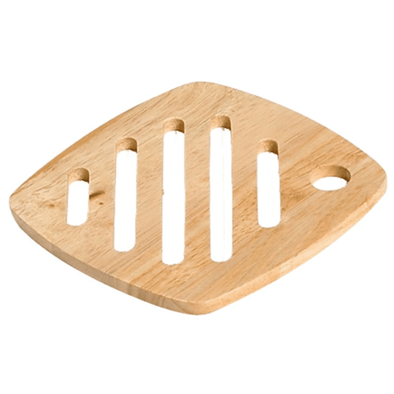 Potstaantje Vk 18Cm Hout Met Ophangoog