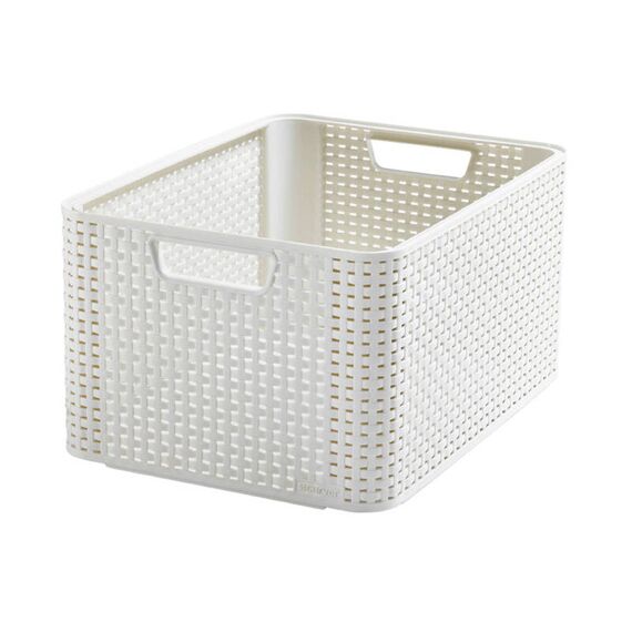 Curver Style Mandje L Vintage Wit