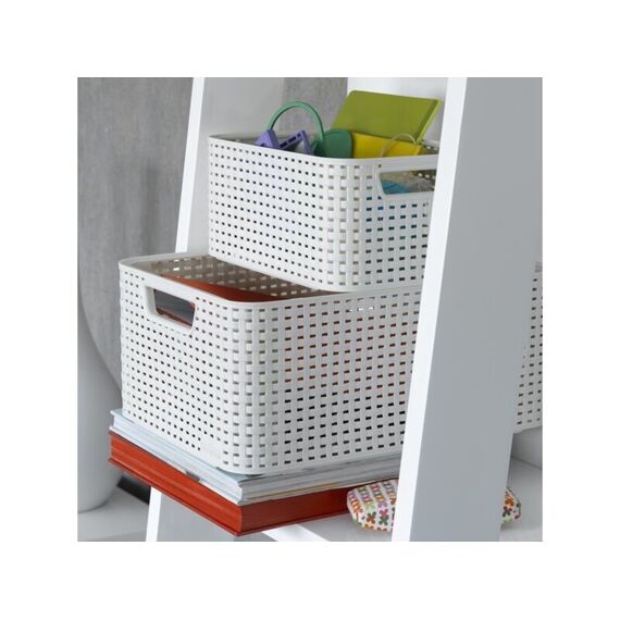 Curver Style Mandje L+Deksel Creme