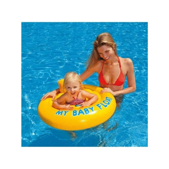 Intex 56585 My Baby Float 1-2-3 Yellow