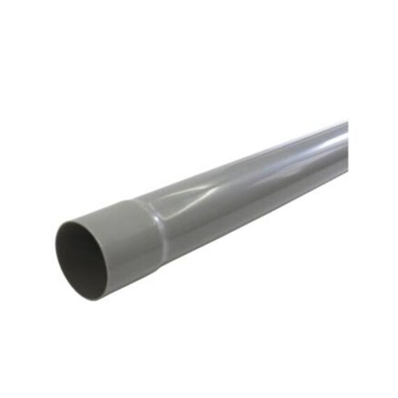 Pvc Afvoerbuis 80mm-3M/1.4 Donkergrijs