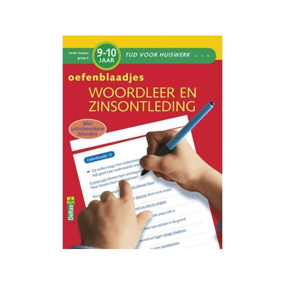 Tijd Voor Huiswerk - Oefenblaadjes Woordleer Zinsontleding