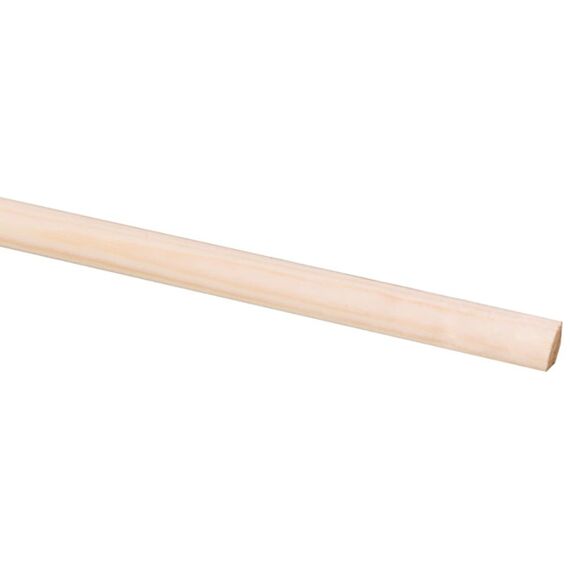 Kwartronde Lat Grenen 11X11Mm 270Cm