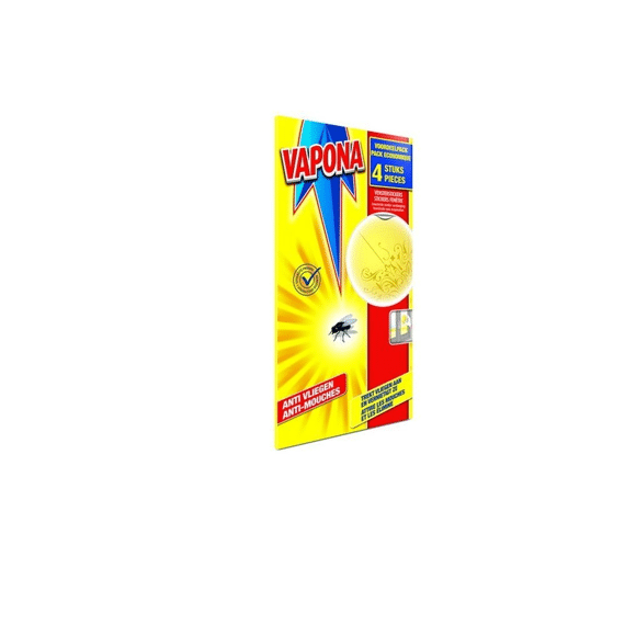 Vapona Windowsticker Geel 4St