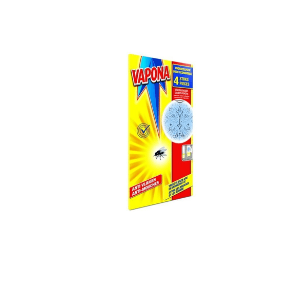 Vapona Windowsticker Blauw 4St