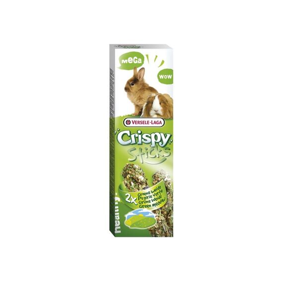 Crispy Sticks konijn cavia groene weide