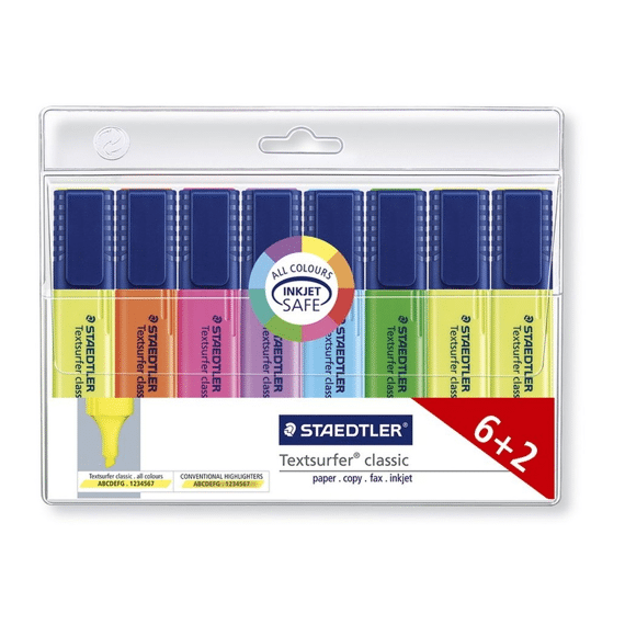 Tekstmarker Textsurfer Promo 6+2