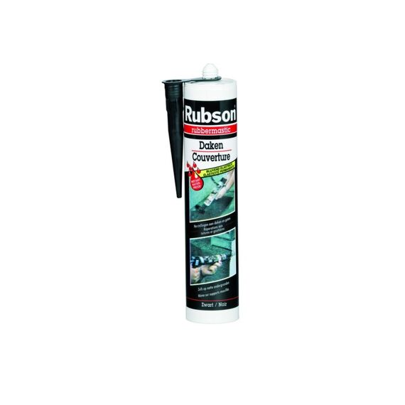 Rubson Rubberdakpasta 280Ml Zwart