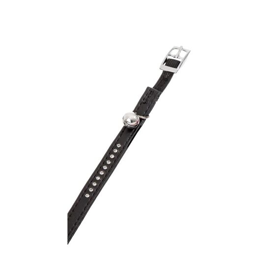 Art Leder Plus Kattenhalsb 11Mm 30Cm Zw
