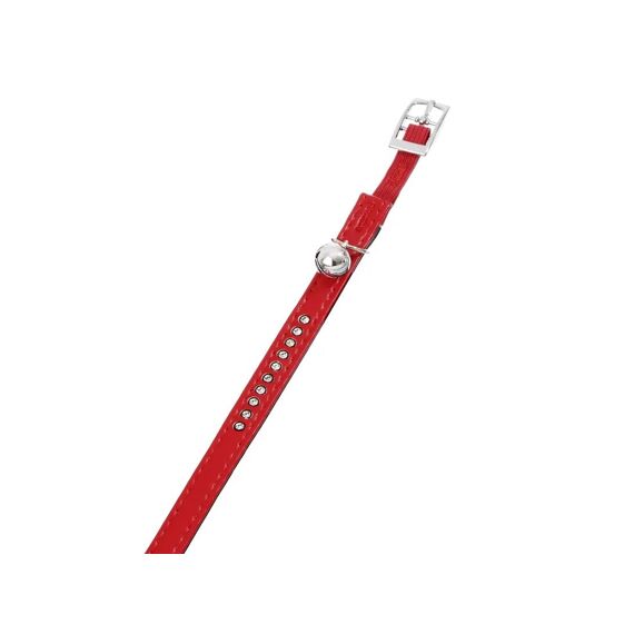 Art Leder Plus Kattenhalsb 11Mm 30Cm Rood