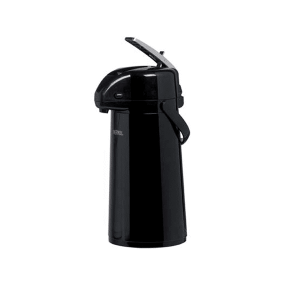 Thermos Pompthermos 1.9L Zwart+Hendel