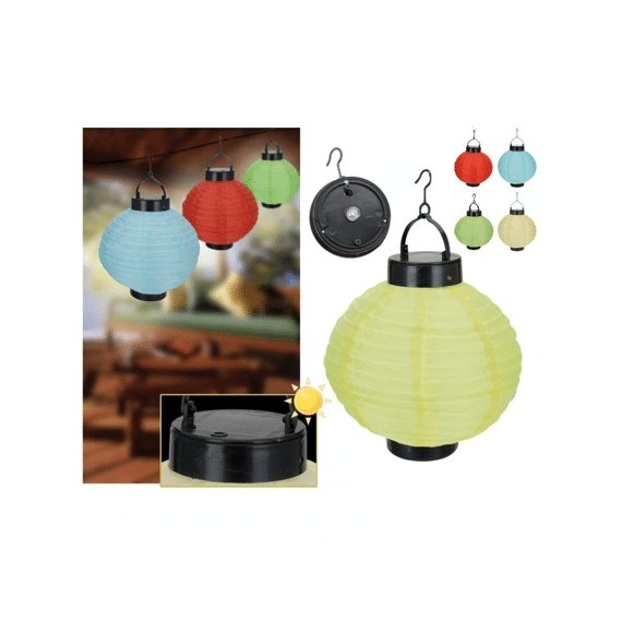Solar Lamp Lantaarn Ovaal 6 Assortiment