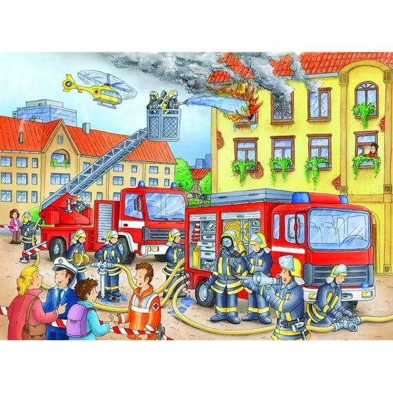 Ravensburger Puzzel 100 Stuks Brandweer