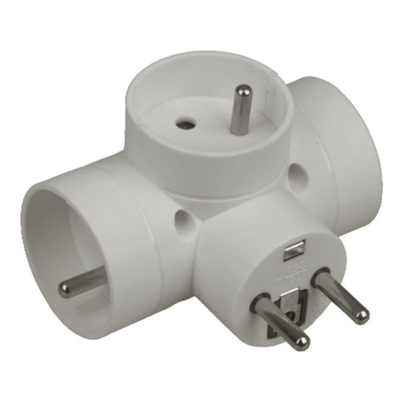 Driewegstekker 3x16a Efx-3