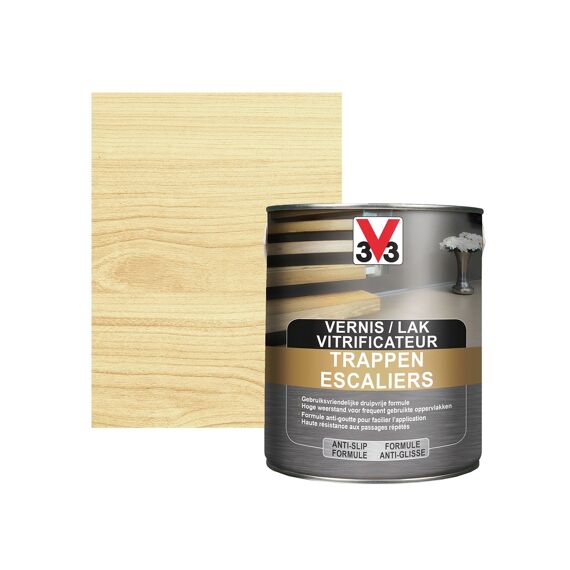 V33 Trappenvernis Mat Kleurloos 2.5L