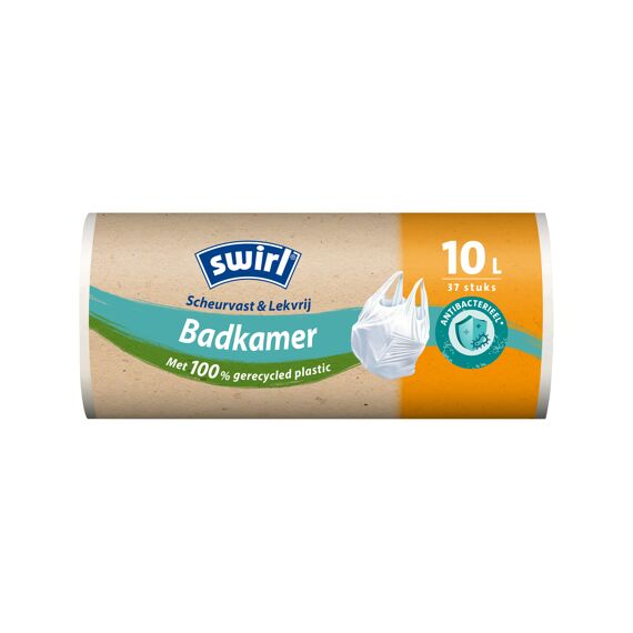 Swirl Pedaalemmerzak 10L 37Zak Handvat Antibacterieel