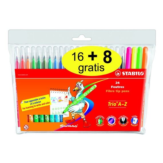 Stabilo Trio Az Stiften 16+8 Gratis