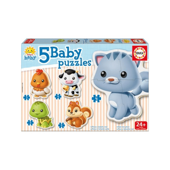 Jpm Educa Puzzel Baby 24 Maanden Dieren