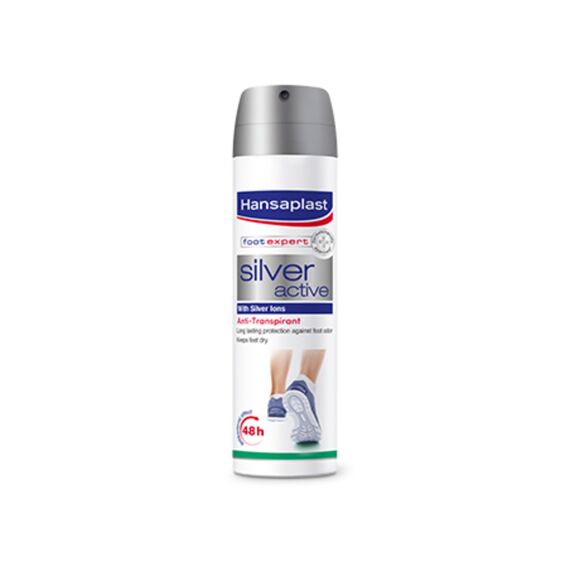 Hansaplast Silver Active Foot Spray 150Ml